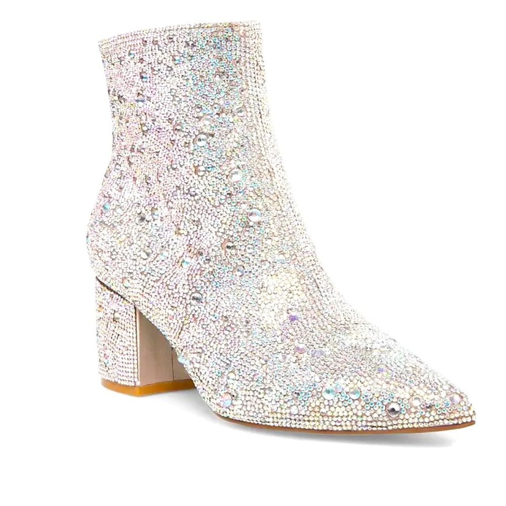 Betsy Johnson wedding booties